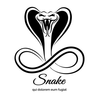 Snake logo vector
