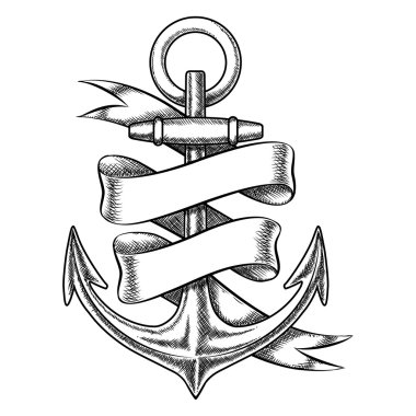 Download Anchor Tattoo Free Vector Eps Cdr Ai Svg Vector Illustration Graphic Art
