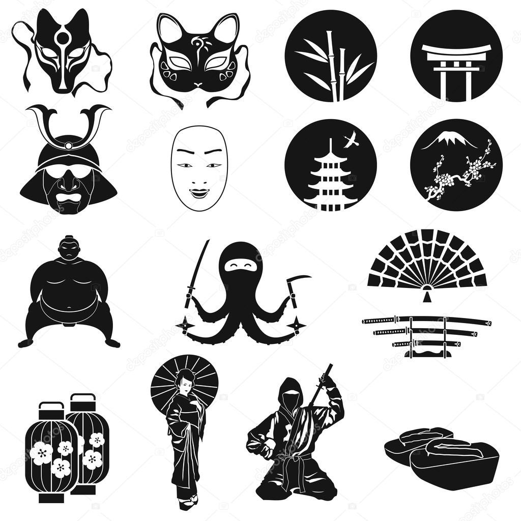 japan icons vector set japanese theme symbols vector de japan icons vector set japanese theme symbols vector de