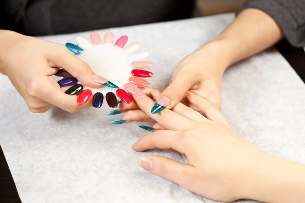 Estúdio de unhas — Fotografia de Stock