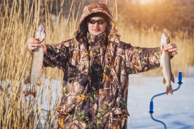 balıkçı yakalamak kış balıkçılık pike