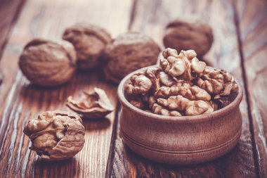 Ceviz rustik eski ahşap tablo