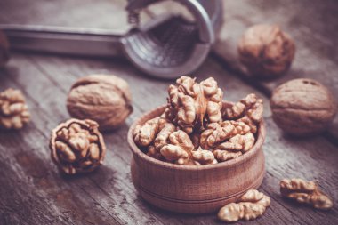 Ceviz rustik eski ahşap tablo