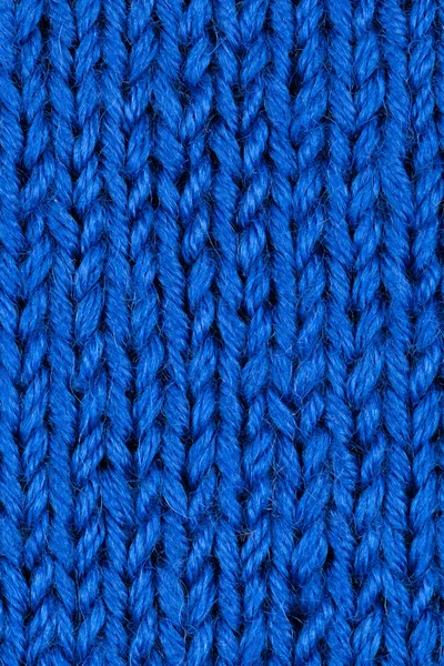 Tricot à motifs bleus — Photo