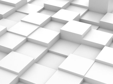 3d blok arka plan