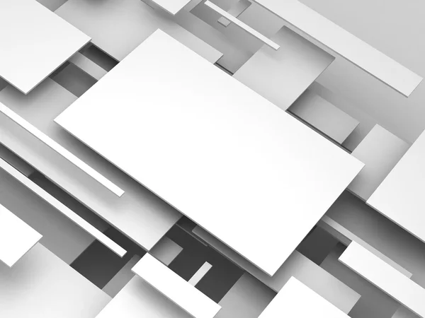 3D-Ebene. abstrakte Darstellung — Stockfoto