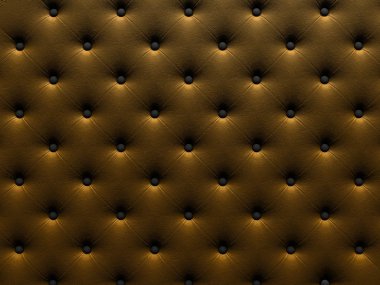 Kırmızı doku düğmeli.