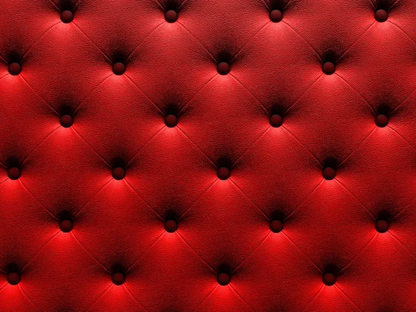 Buttoned on the red Texture. — Stock Photo, Image