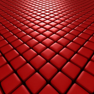 illüstrasyon kırmızı küpler