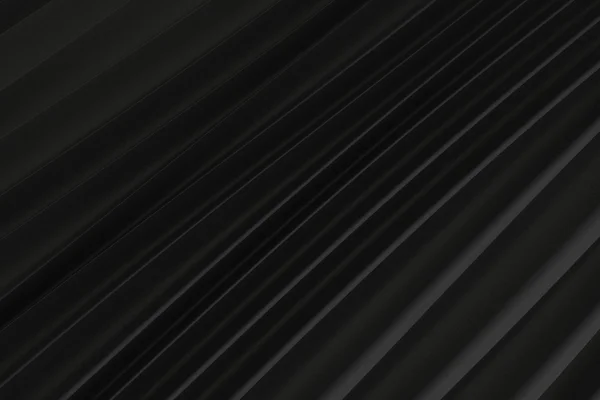 Фон черных трехмерных волн — стоковое фото
