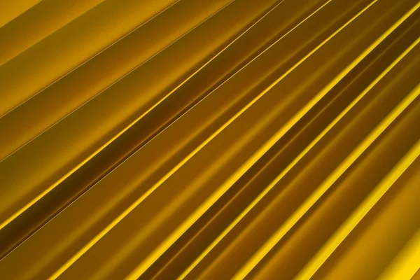 황금 3d 추상 파의 배경 — 스톡 사진