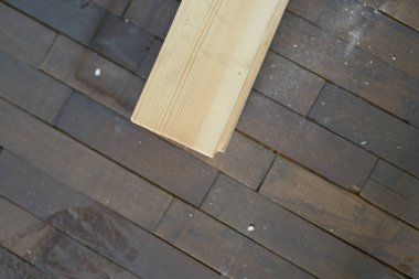 Parke onarım aracı ahşap kurulumu