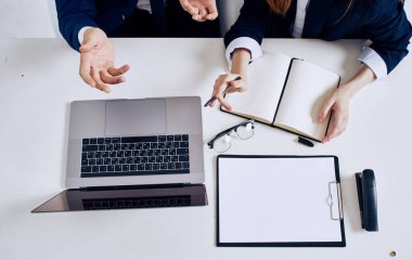 Not Defteri Ofisi Not Defteri Gözlüğü Belgeleri Üst Görünüm