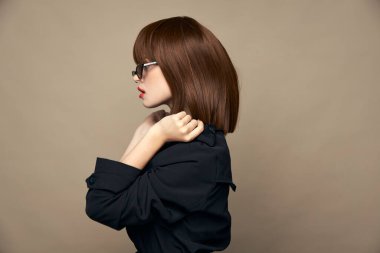 Esmer kenar görünüm zarif görünüm 