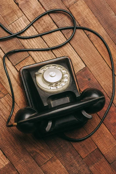 Casa retro telefone tecnologia comunicação estilo clássico antigo — Fotografia de Stock