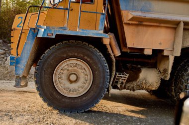 Buldozer kamyonu kum inşaat endüstrisi