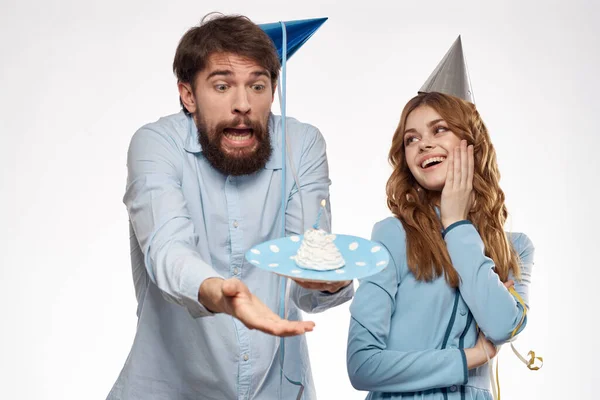 Fiatalok party diszkó szórakozás ünnepek születésnap vágott kilátás — Stock Fotó