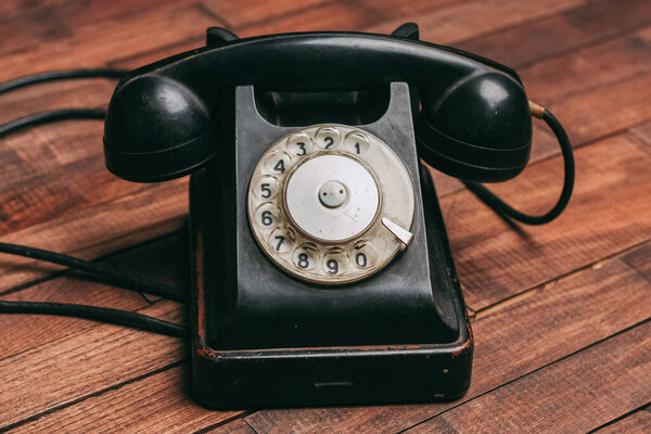 old retro telephone classic style antique communication technology