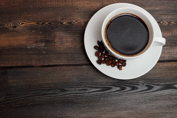 Xícara de pires de café doces lanche estilo de vida pequeno-almoço — Fotografia de Stock
