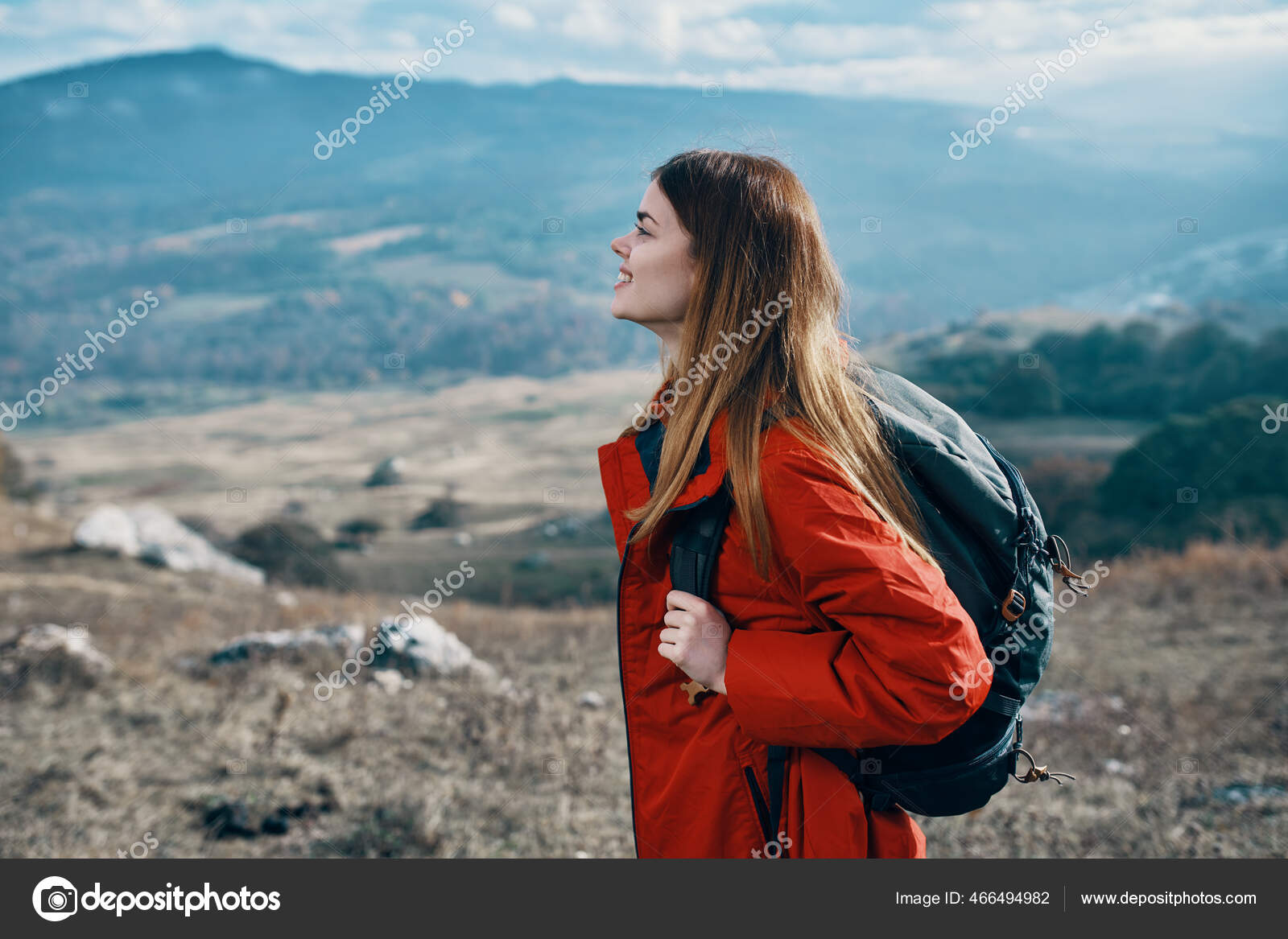 зрелая на улице 