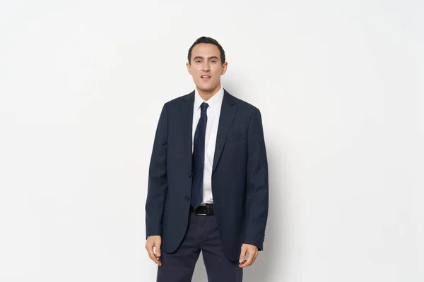 Business man in suit self-confidence office executive boss — Stock fotografie