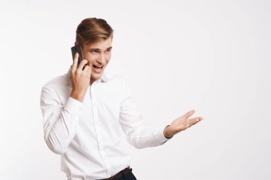 İş adamı gömleği yöneticisi özgüven profesyonelleri