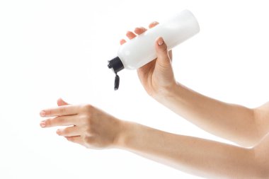 krem kavanozu cilt bakımı el losyonu hafif arka plan