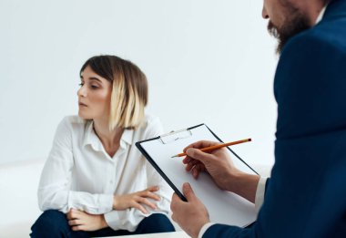 Kadın psikolog problem iletişim tartışması teşhisi