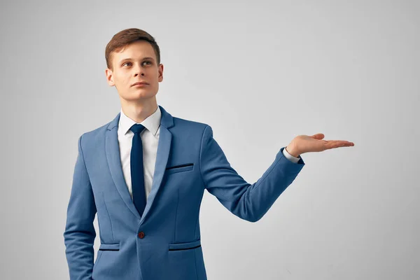 Manager im Anzug Büro professioneller Arbeitsbeamter — Stockfoto