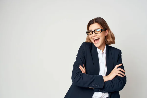 Manažer v business suit úspěšná pracovní kancelář — Stock fotografie