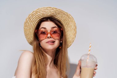 Güzel kadın dekorasyonları cazibeli ışık arkaplanı