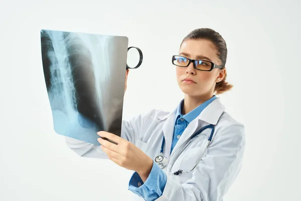 doctor with medical x-ray diagnostics hospital for professionals