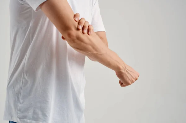 手の痛み不快感外傷健康問題 — ストック写真