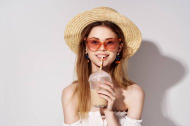 Çekici kadın dekorasyonları göz kamaştırıcı, kırpık manzara