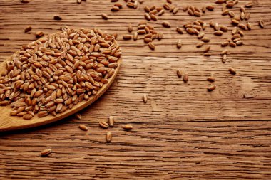 Ahşap masa yemekleri doğal malzemeler ahşap arka plan