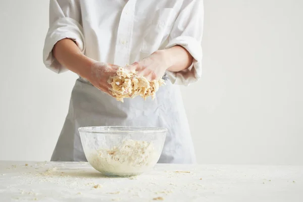 Pasta forno cottura a casa è la cottura — Foto Stock