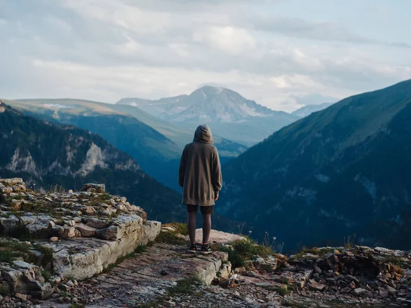 Mountains landscape travel Adventure active rest — Stock Photo, Image