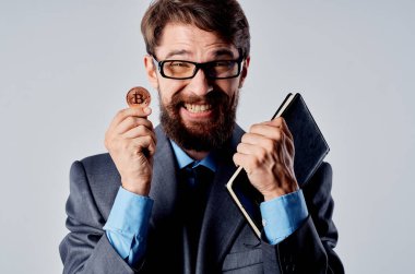 İş adamları internet teknolojisi ticareti Bitcoin madencilik yetkilisi
