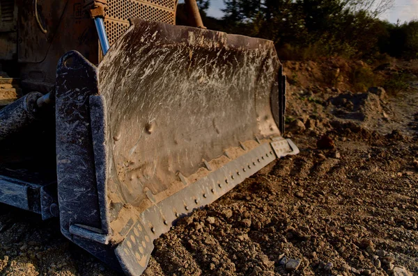 Baggerarbeiten Bauindustrie Geologie — Stockfoto