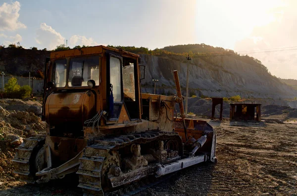 large construction vehicle industry geology excavator