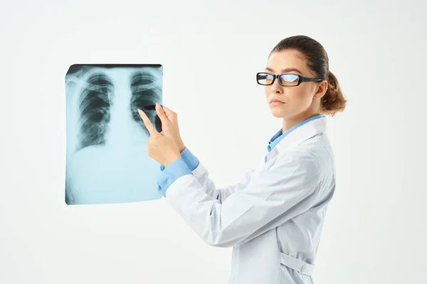 放射線科診断患者スキャン病院業務 — ストック写真