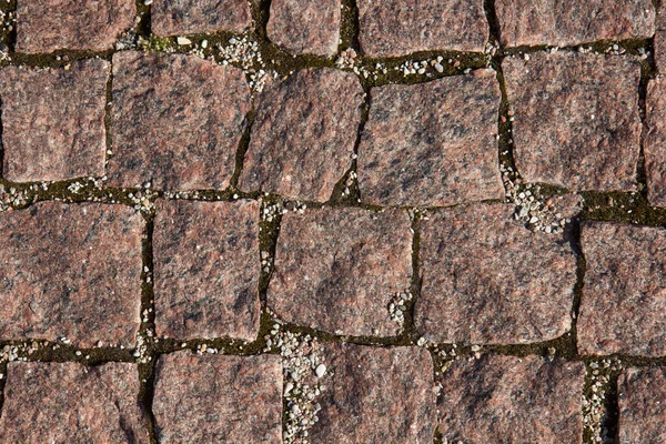 Pavimento de ladrillo piedra. — Foto de Stock
