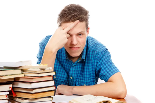 Pissed off student — Stock Photo, Image