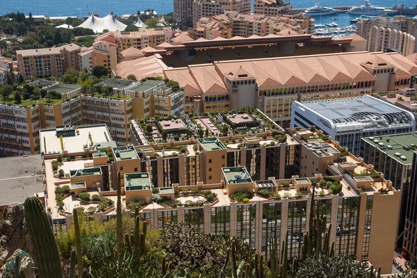 Monaco byggnad tak — Stockfoto