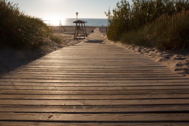 Beach yürüme yolu