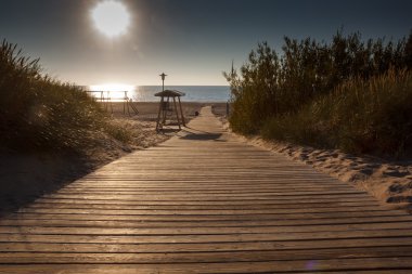 Beach yürüme yolu