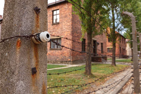 Auschwitz Birkenau Nazi Concentration Camp Museum Poland Auschwitz Oswiecim Jewish — Stock Photo, Image