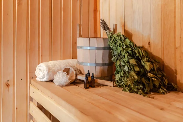 Tradicional Antigua Casa Baños Rusa Spa Concepto Detalles Interiores Sauna —  Fotos de Stock