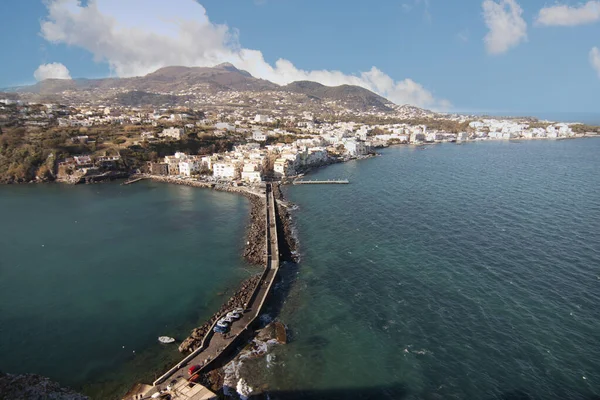Panorama Der Insel Ischia Neapel Italien — Stockfoto