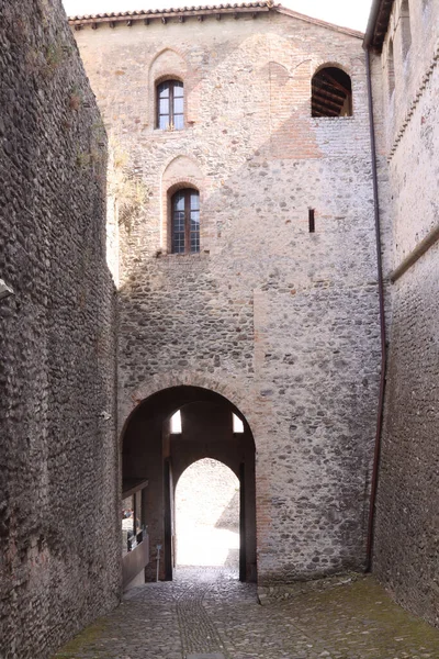 Castelo medieval de Torrechiara Parma Itália — Fotografia de Stock
